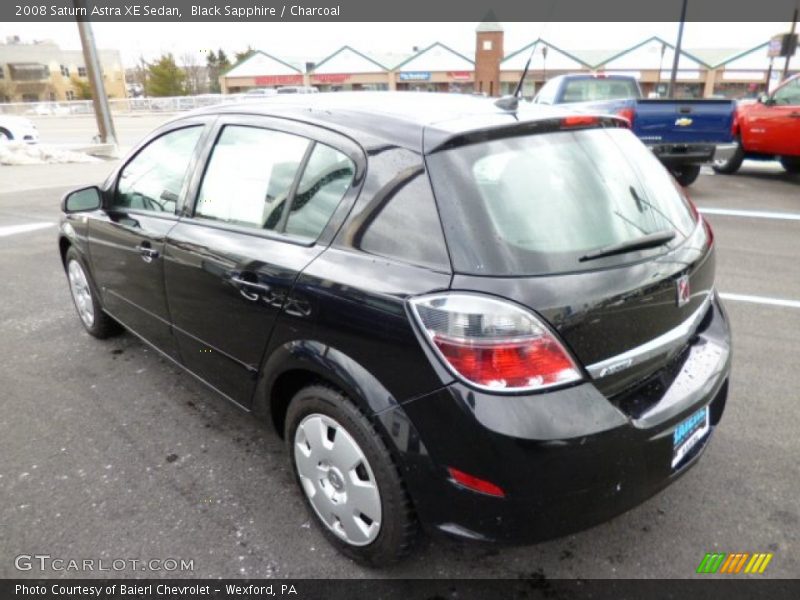 Black Sapphire / Charcoal 2008 Saturn Astra XE Sedan