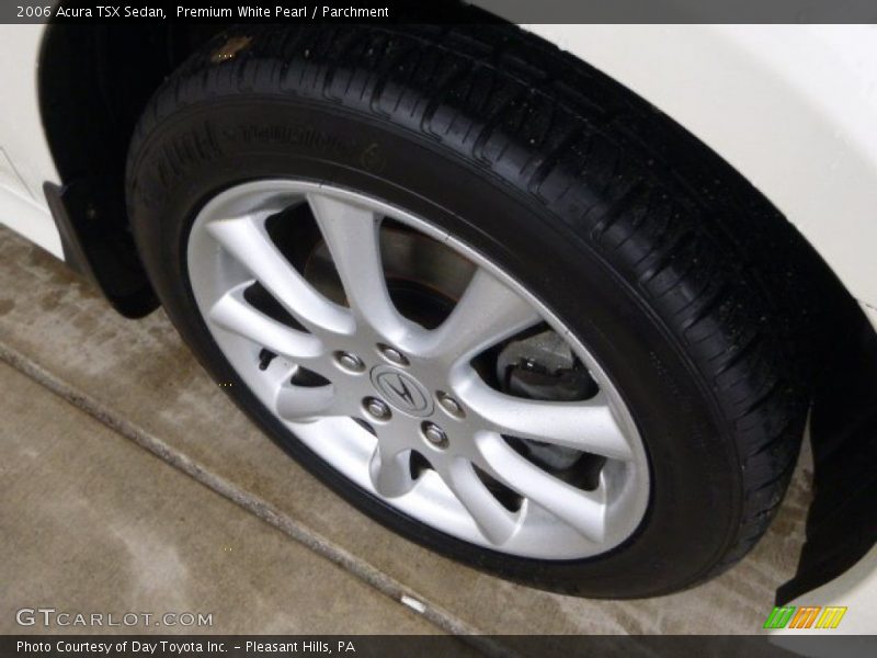Premium White Pearl / Parchment 2006 Acura TSX Sedan