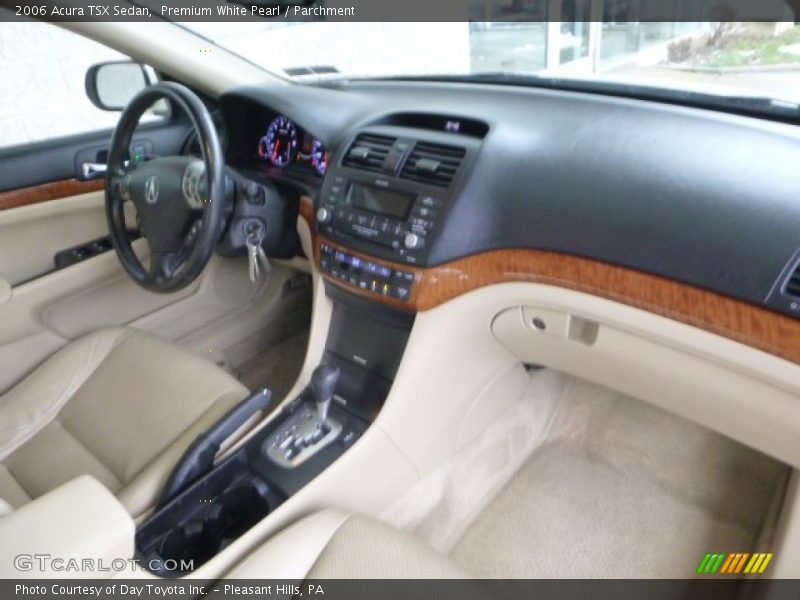 Premium White Pearl / Parchment 2006 Acura TSX Sedan