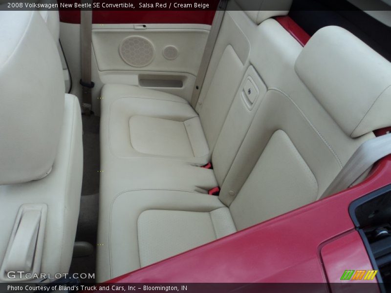 Salsa Red / Cream Beige 2008 Volkswagen New Beetle SE Convertible