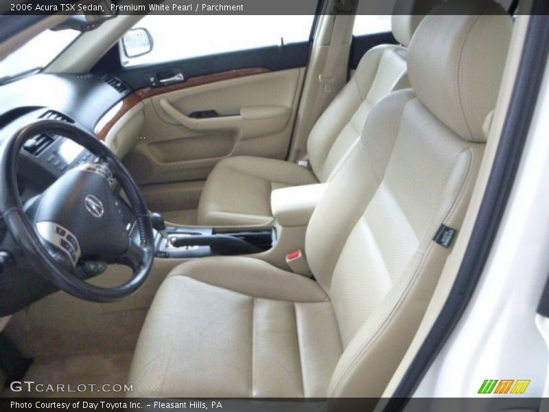 Premium White Pearl / Parchment 2006 Acura TSX Sedan