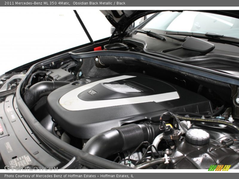 Obsidian Black Metallic / Black 2011 Mercedes-Benz ML 350 4Matic