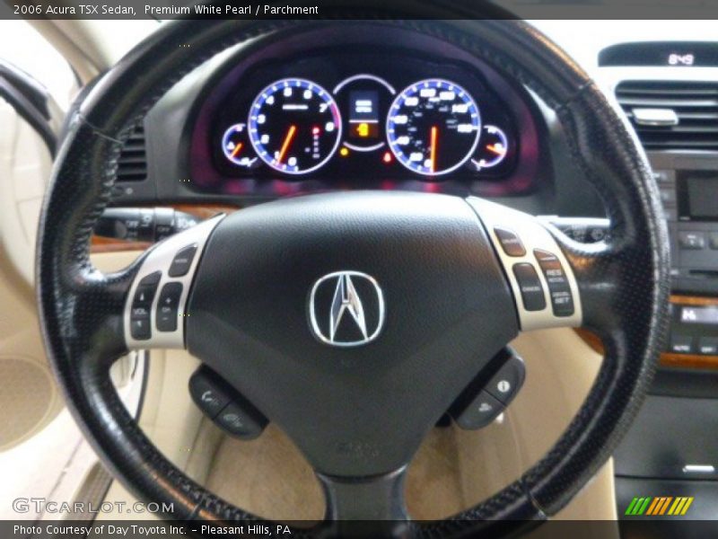 Premium White Pearl / Parchment 2006 Acura TSX Sedan