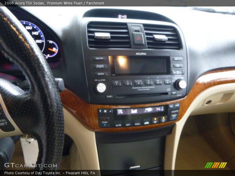 Premium White Pearl / Parchment 2006 Acura TSX Sedan