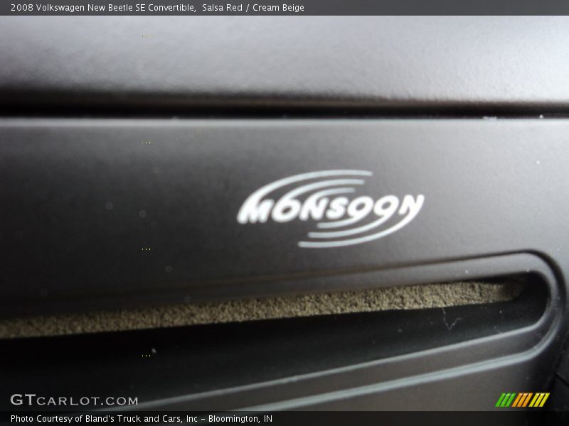 Salsa Red / Cream Beige 2008 Volkswagen New Beetle SE Convertible