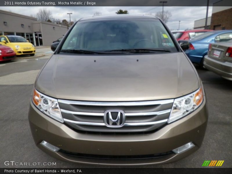 Mocha Metallic / Beige 2011 Honda Odyssey Touring