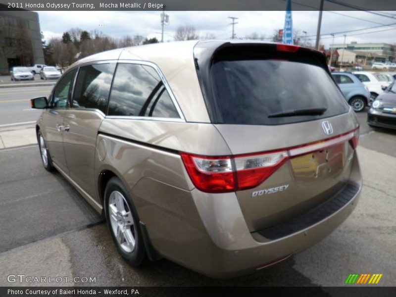 Mocha Metallic / Beige 2011 Honda Odyssey Touring