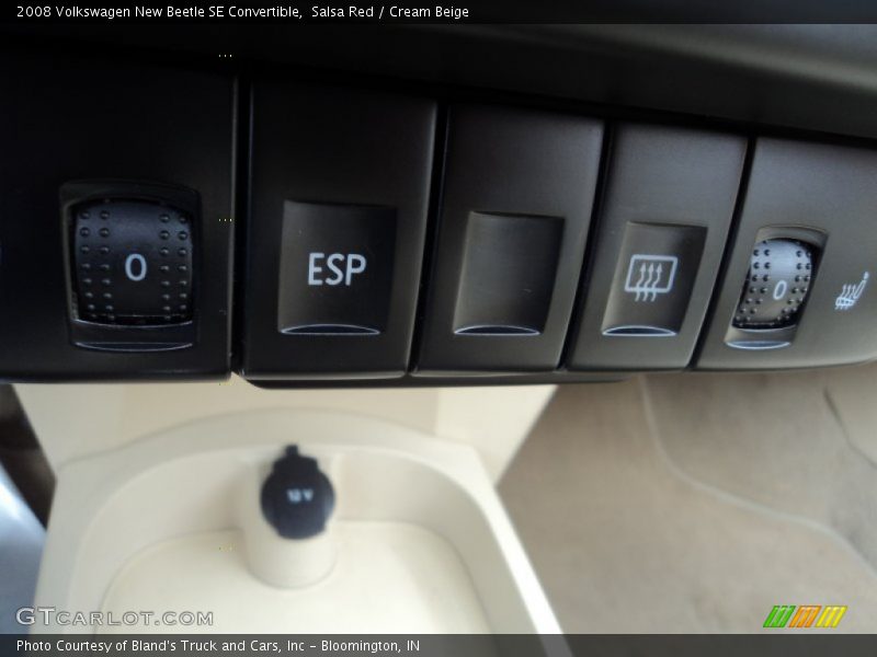 Salsa Red / Cream Beige 2008 Volkswagen New Beetle SE Convertible