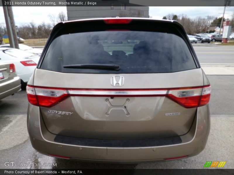 Mocha Metallic / Beige 2011 Honda Odyssey Touring