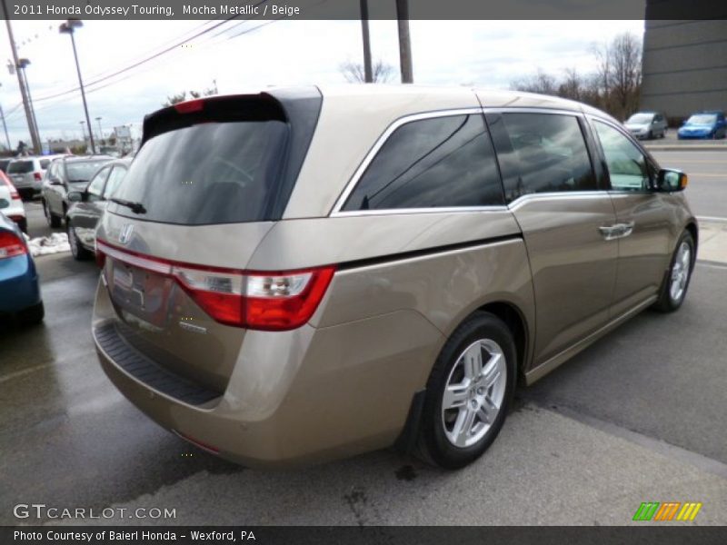 Mocha Metallic / Beige 2011 Honda Odyssey Touring