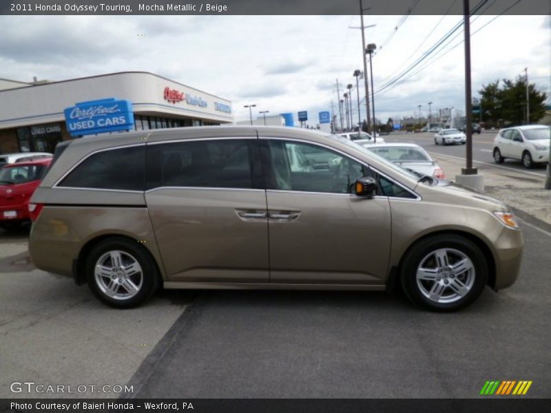 Mocha Metallic / Beige 2011 Honda Odyssey Touring