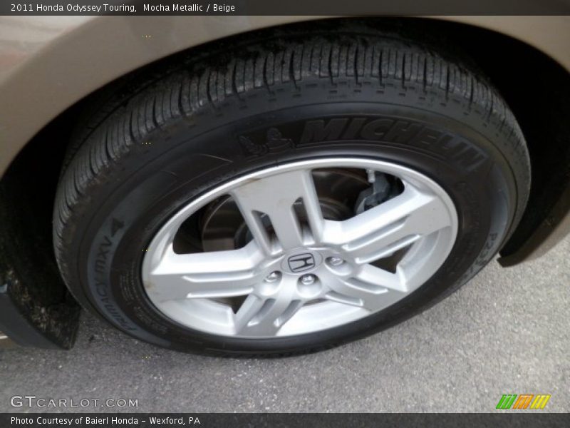 Mocha Metallic / Beige 2011 Honda Odyssey Touring