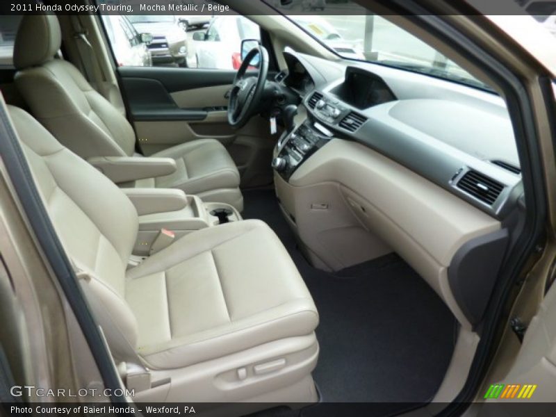 Mocha Metallic / Beige 2011 Honda Odyssey Touring