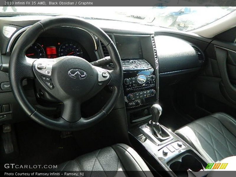 Black Obsidian / Graphite 2010 Infiniti FX 35 AWD