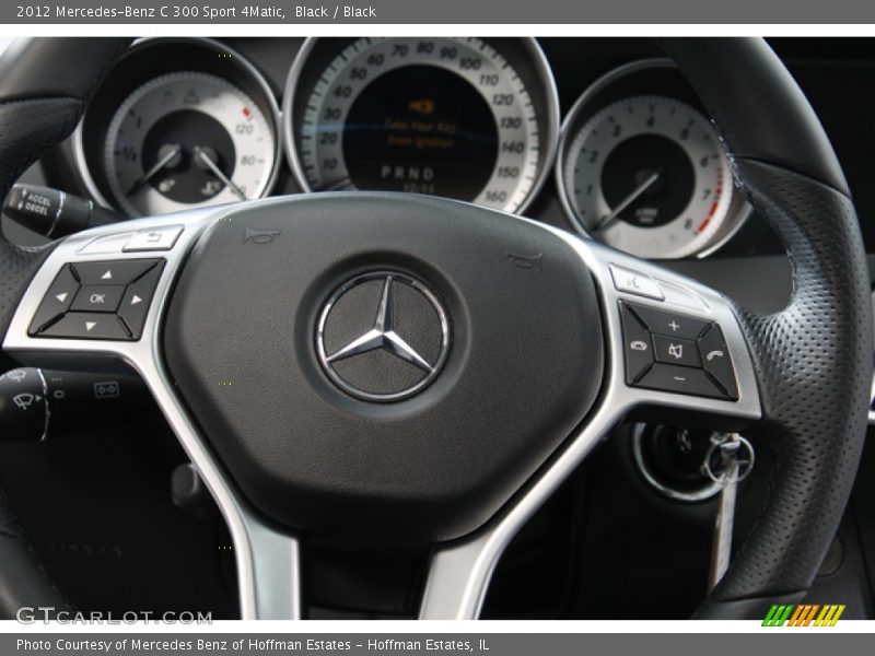 Black / Black 2012 Mercedes-Benz C 300 Sport 4Matic