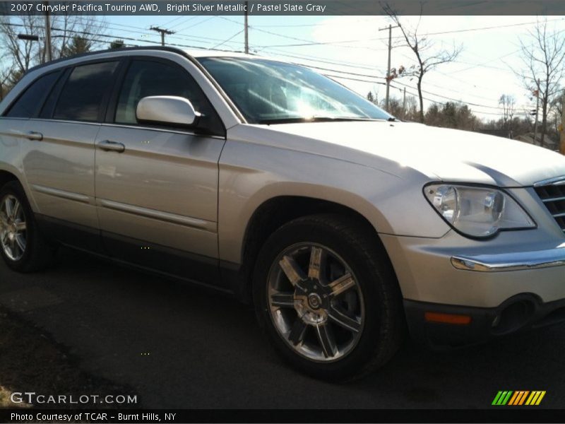 Bright Silver Metallic / Pastel Slate Gray 2007 Chrysler Pacifica Touring AWD