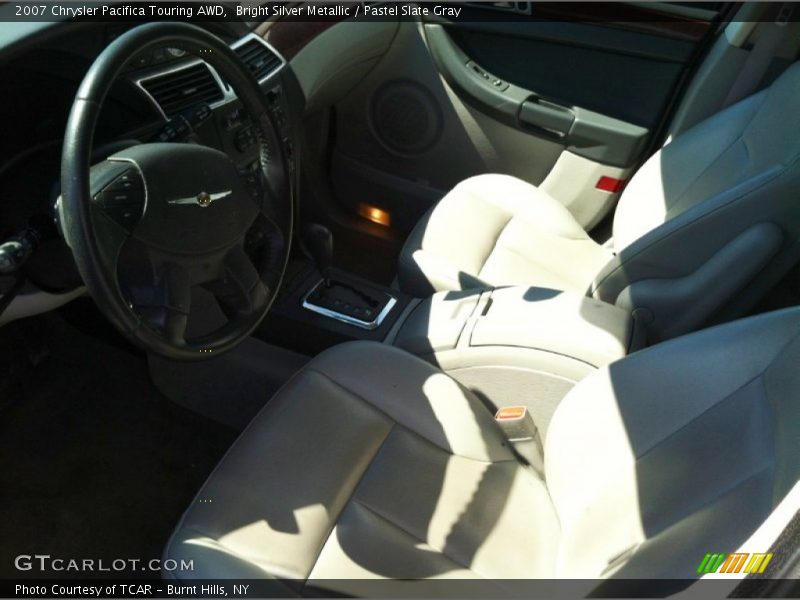 Bright Silver Metallic / Pastel Slate Gray 2007 Chrysler Pacifica Touring AWD
