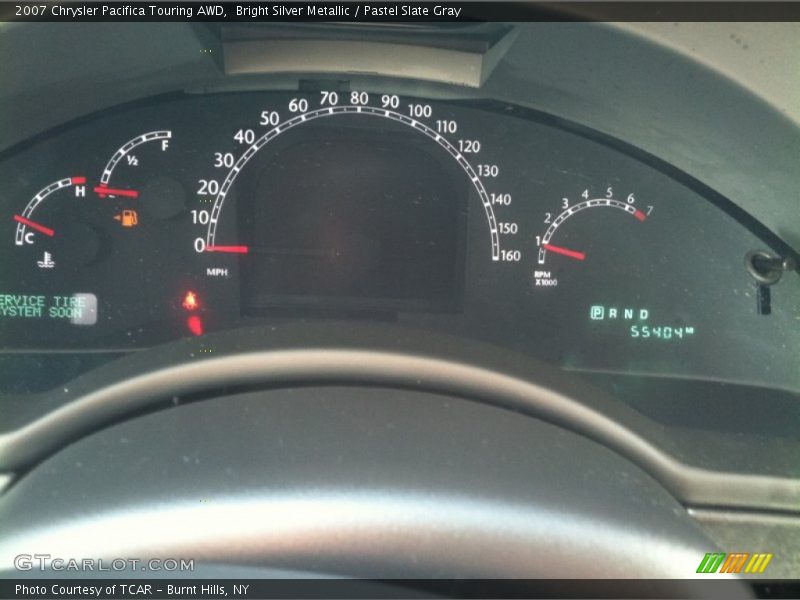 Bright Silver Metallic / Pastel Slate Gray 2007 Chrysler Pacifica Touring AWD