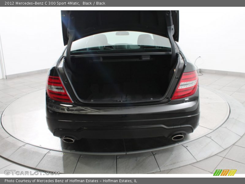 Black / Black 2012 Mercedes-Benz C 300 Sport 4Matic