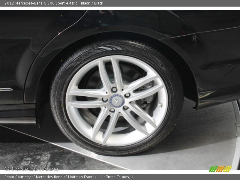 Black / Black 2012 Mercedes-Benz C 300 Sport 4Matic