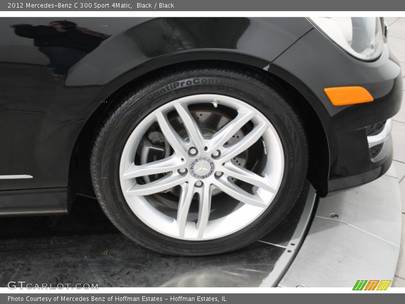 Black / Black 2012 Mercedes-Benz C 300 Sport 4Matic