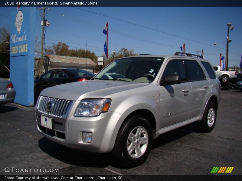 Silver Metallic / Stone 2008 Mercury Mariner Hybrid