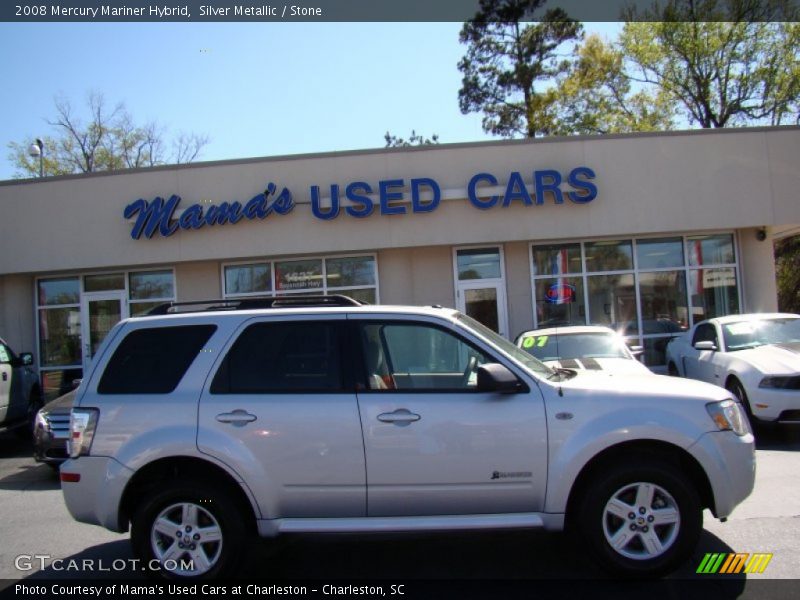 Silver Metallic / Stone 2008 Mercury Mariner Hybrid