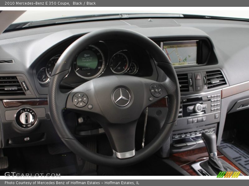 Black / Black 2010 Mercedes-Benz E 350 Coupe