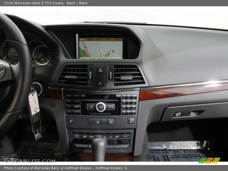 Black / Black 2010 Mercedes-Benz E 350 Coupe