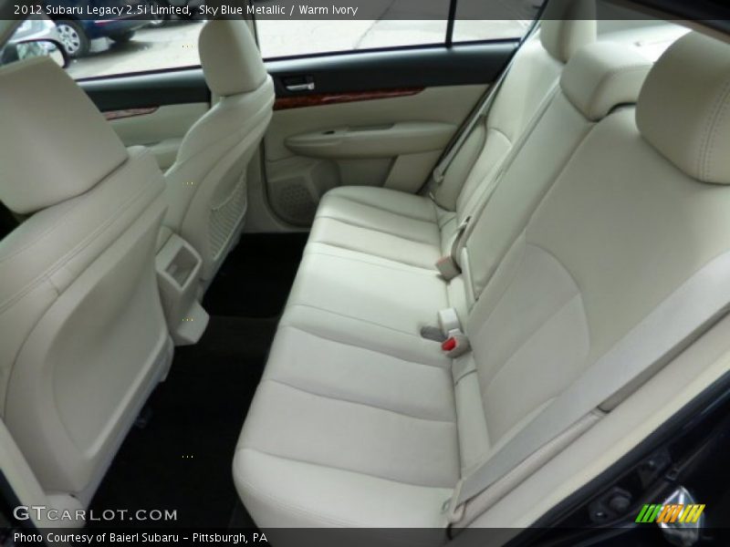 Sky Blue Metallic / Warm Ivory 2012 Subaru Legacy 2.5i Limited