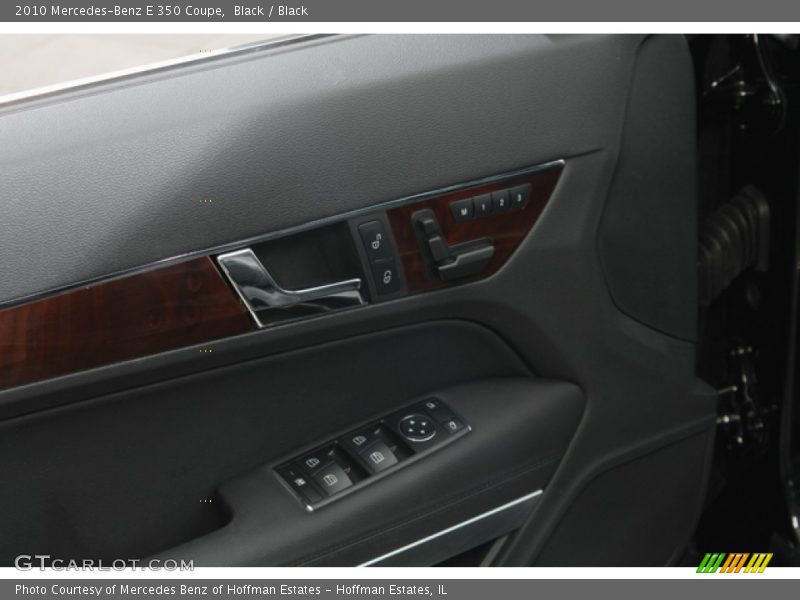 Black / Black 2010 Mercedes-Benz E 350 Coupe