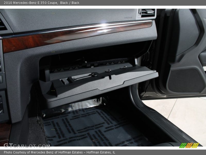 Black / Black 2010 Mercedes-Benz E 350 Coupe