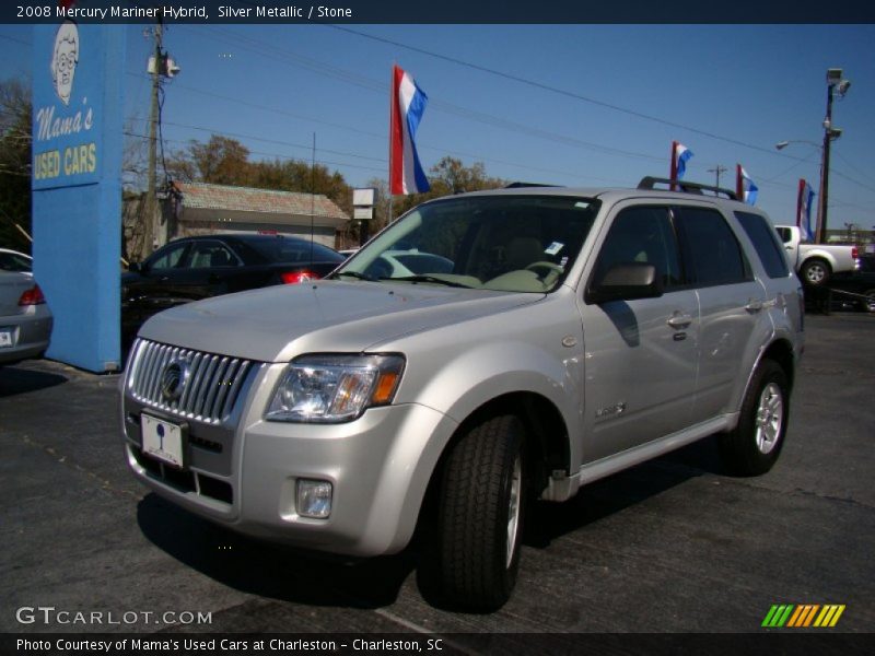 Silver Metallic / Stone 2008 Mercury Mariner Hybrid