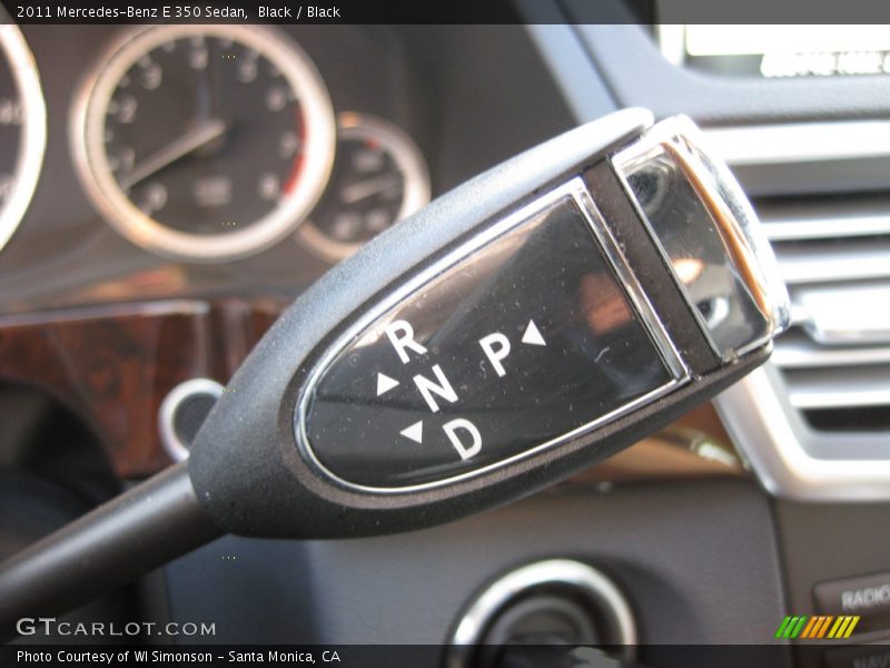 Black / Black 2011 Mercedes-Benz E 350 Sedan