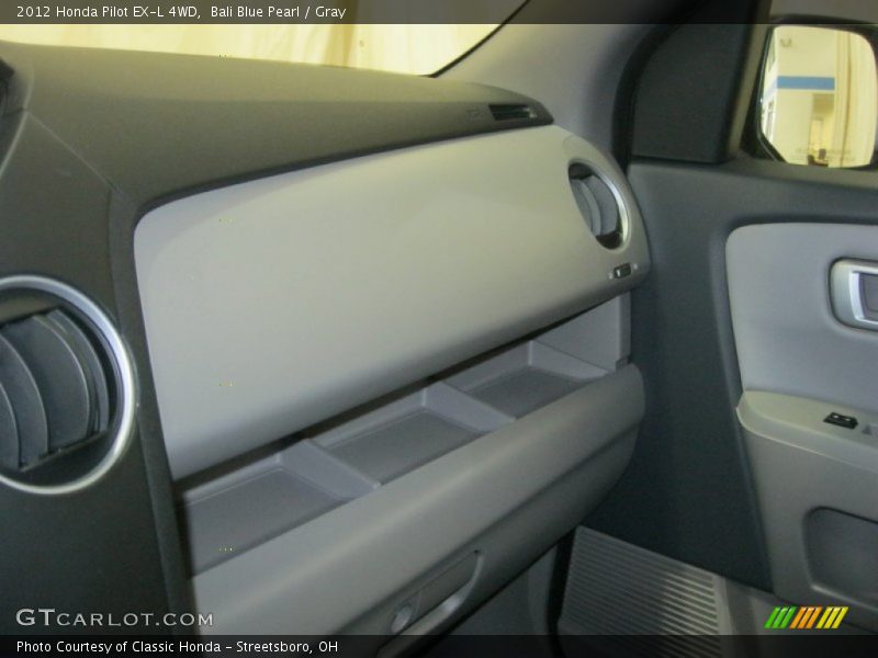 Bali Blue Pearl / Gray 2012 Honda Pilot EX-L 4WD