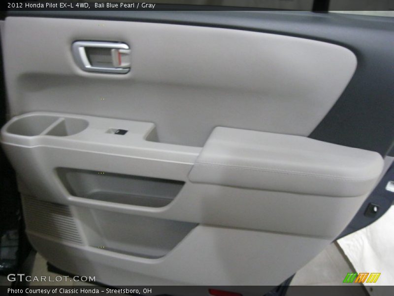 Bali Blue Pearl / Gray 2012 Honda Pilot EX-L 4WD