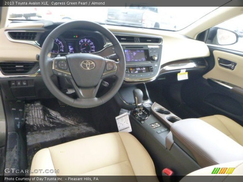 Cypress Green Pearl / Almond 2013 Toyota Avalon XLE