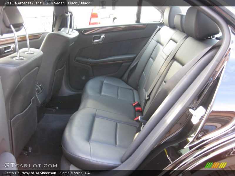 Black / Black 2011 Mercedes-Benz E 350 Sedan