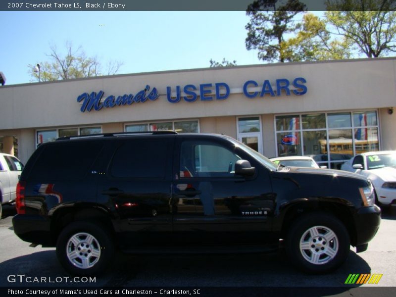 Black / Ebony 2007 Chevrolet Tahoe LS