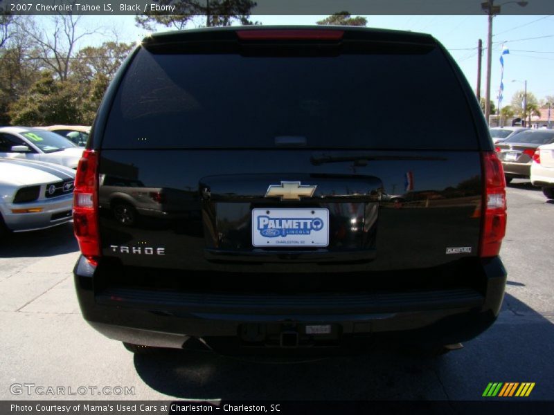 Black / Ebony 2007 Chevrolet Tahoe LS