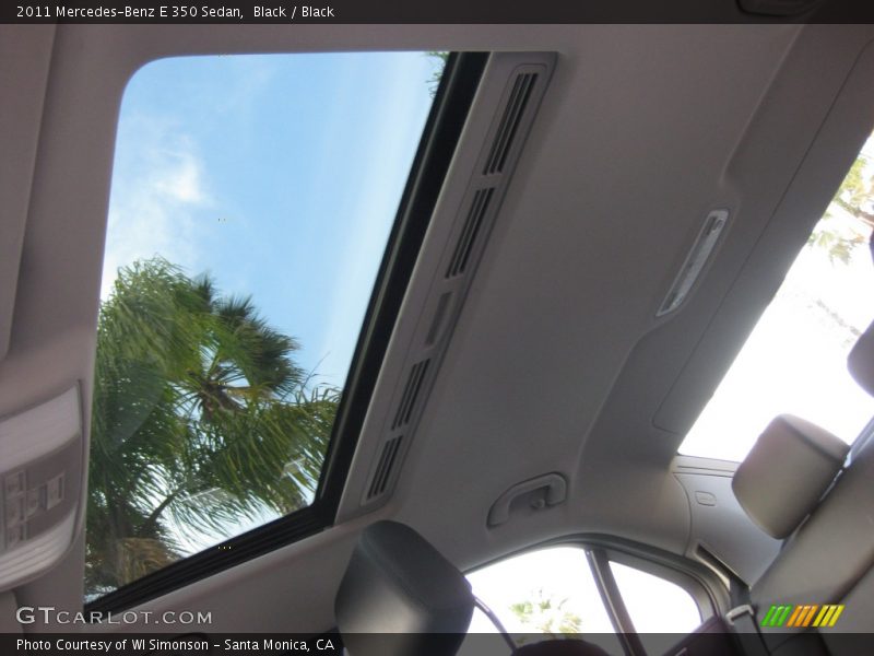 Black / Black 2011 Mercedes-Benz E 350 Sedan