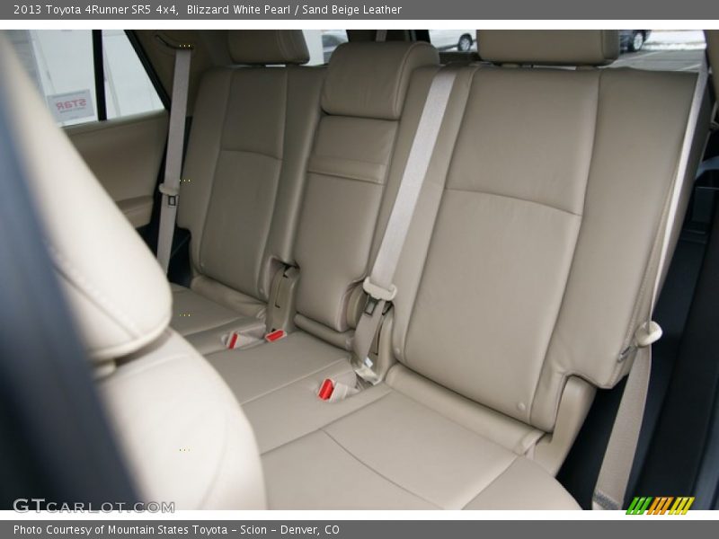 Blizzard White Pearl / Sand Beige Leather 2013 Toyota 4Runner SR5 4x4
