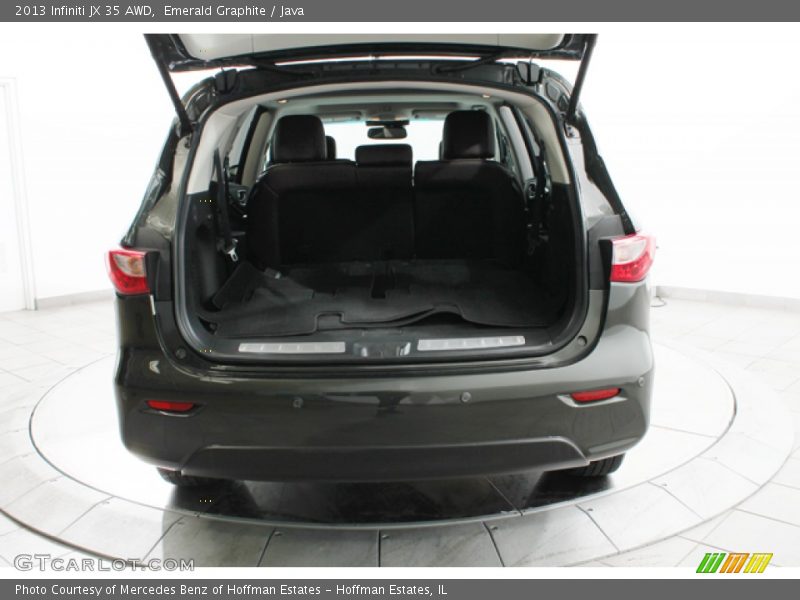 Emerald Graphite / Java 2013 Infiniti JX 35 AWD