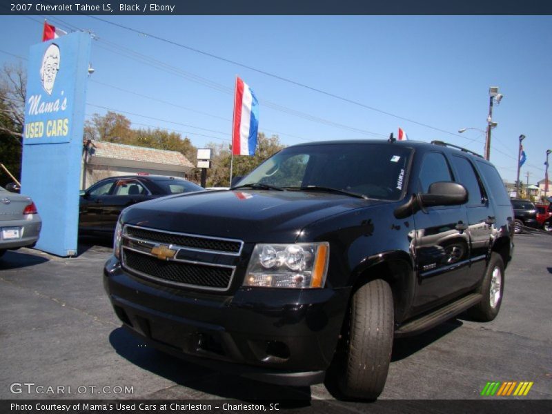Black / Ebony 2007 Chevrolet Tahoe LS