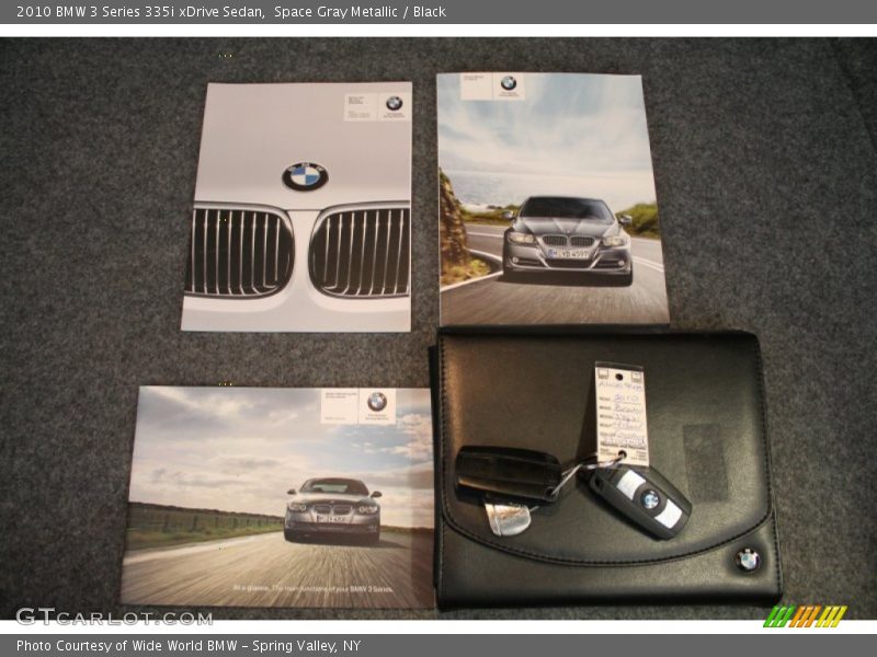 Space Gray Metallic / Black 2010 BMW 3 Series 335i xDrive Sedan