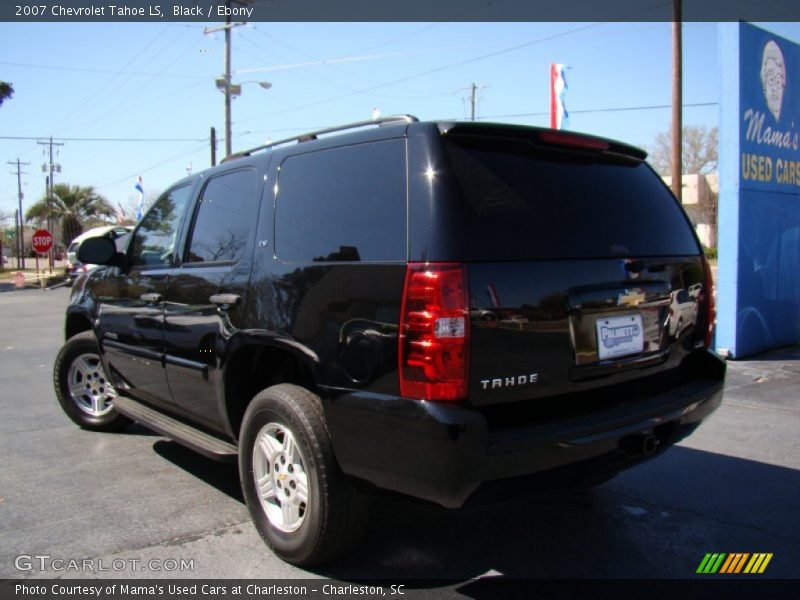 Black / Ebony 2007 Chevrolet Tahoe LS