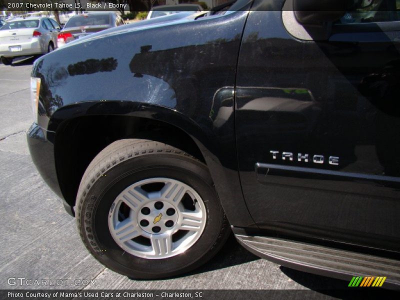 Black / Ebony 2007 Chevrolet Tahoe LS