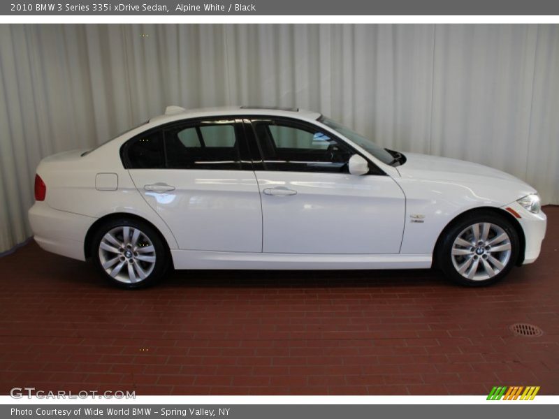 Alpine White / Black 2010 BMW 3 Series 335i xDrive Sedan