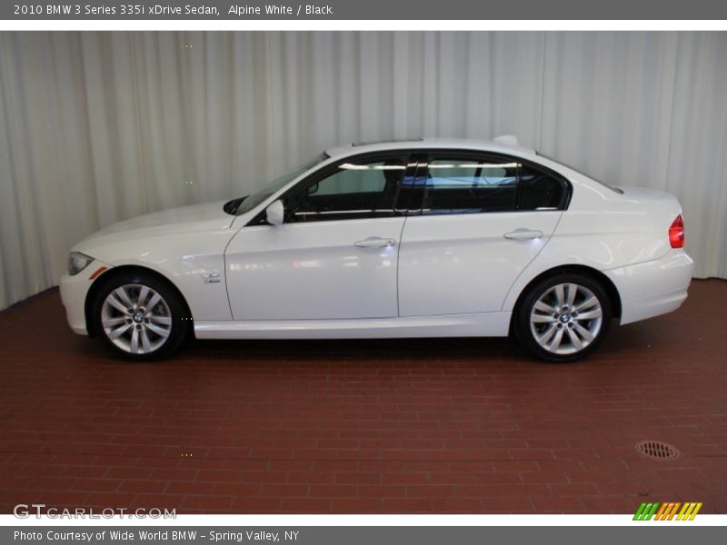 Alpine White / Black 2010 BMW 3 Series 335i xDrive Sedan