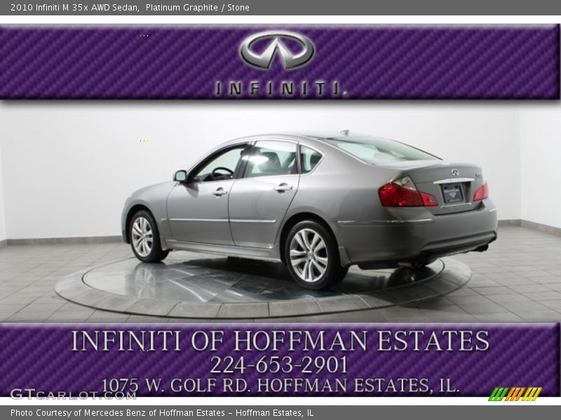 Platinum Graphite / Stone 2010 Infiniti M 35x AWD Sedan